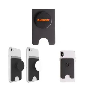 Image of 25 Promotional Pop Wallet Plus Lite - Media Stand & Phone Grip