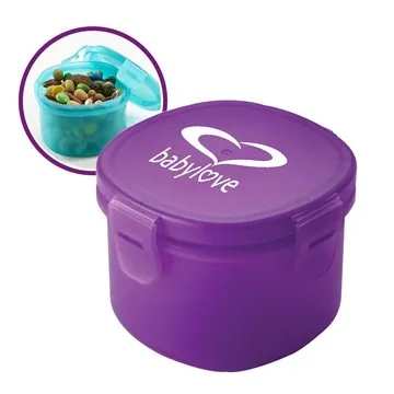 Image of 150 Custom Snack-In Container - Food Grade & Microwave Safe