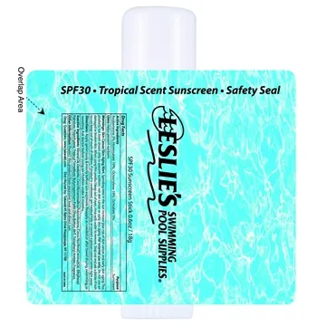 Image of 150 Custom SPF 30 Sunscreen Stick - Tropical Scent & FDA Approved