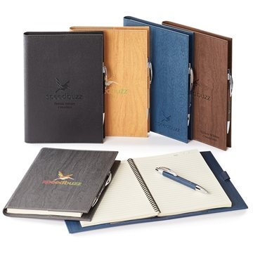 Ronan Refillable Journal Notebook Combo - FSC Certified & Bamboo
