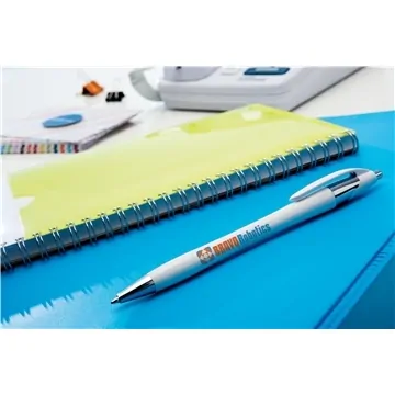 Image of 300 Customized Chrome Dart Pen - Ink Stream Technology & Tungsten ...