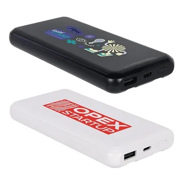 Squire 10000mAh UL Listed Power Bank with Built-In Charging Cables