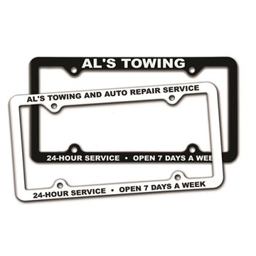 Thin Panel License Plate Frames - Heavy Duty