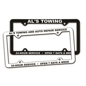 Thin Panel License Plate Frames - Heavy Duty