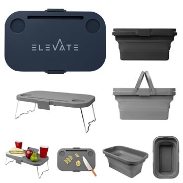 Collapsible Picnic Basket Cooler - Multipurpose & 16L