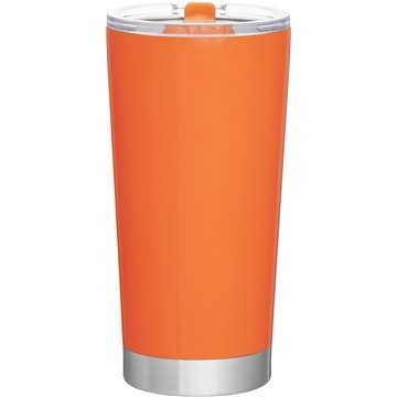 20 oz Frost Stainless Steel Tumbler - Neon Orange - Vacuum Insulated
