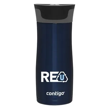 Image of 24 Promotional 16 oz Contigo West Loop 2.0 - Blue - Vacuum ...
