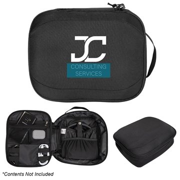RPET Tech Travel Pouch - Recycled Material & Organization