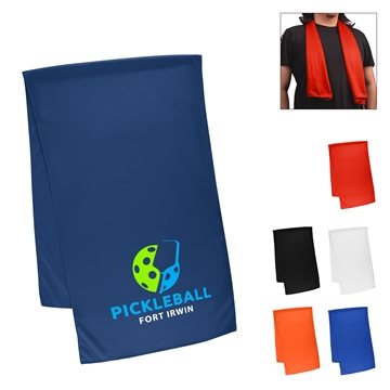 Large rPET Cooling Sport Towel - Quick Dry
