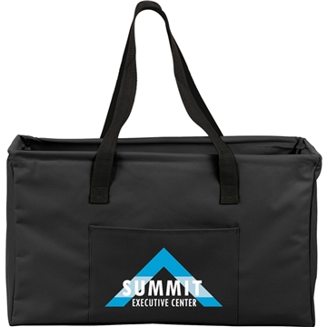 Large Utility Tote - Wire Rim & PolyCanvas