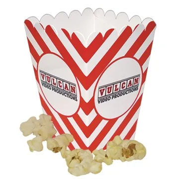 Image of 500 Promotional Mini Scoop Popcorn Box 12 oz - High Gloss & Food ...