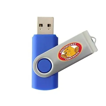 Image of 25 Custom Northlake Swivel USB Flash Drive - Aluminum Alloy