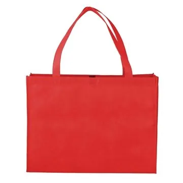 Image of 150 Customized Large Non-Woven Shopping Tote - 80 GSM & Reinforced ...