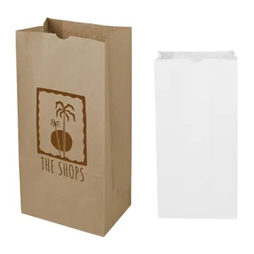8# SOS Kraft Paper Bag – 6.12 x 12.43 - Made In USA & Reusable