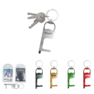 Stainless Steel NO Touch Tool - Multi-Function & Portable