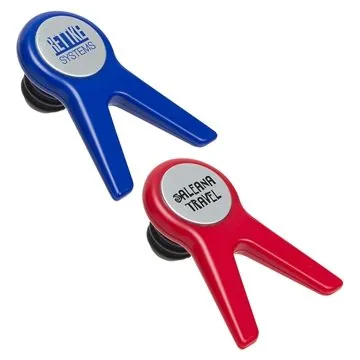 Image of 250 Custom Roll-Block Wine Stand & Stopper - Airtight Seal