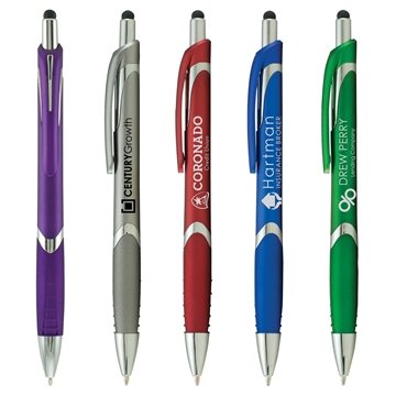 Image of 250 Promotional Solana Metallic w/ Stylus - Chrome Accents