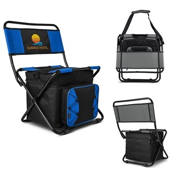 Folding Cooler Chair - 40 Can Capacity