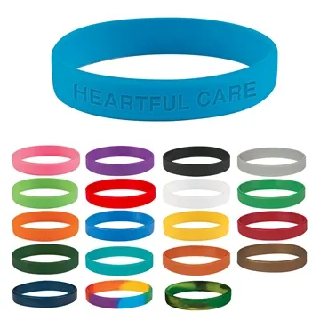 Image of 500 Custom Single Color Silicone Bracelet