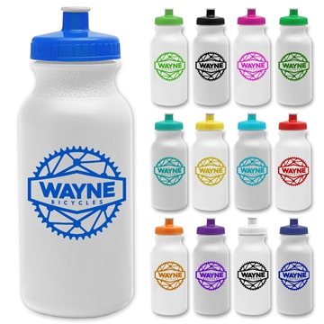 20 oz Bike Bottles - The Omni. - BPA Free & Dishwasher Safe