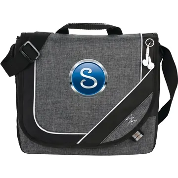 Image of 48 Custom Bolt Urban Messenger Bag - Padded Straps & Multiple ...