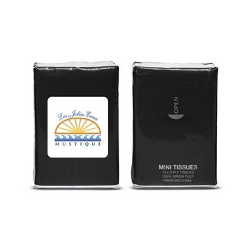 Mini Tissue Packet - 3-Ply & Resealable