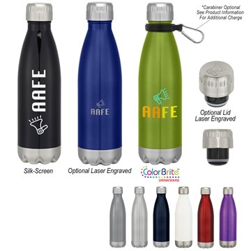 16 oz Swiggy Stainless Steel Bottle - Vacuum Insulated & 24Hr Cold
