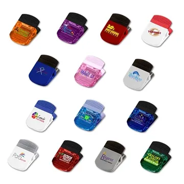 Image of 250 Customized Power Clip Jumbo Magnet - Rubber Grip & ...