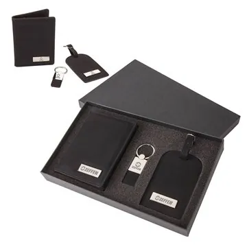 Image of 13 Promotional Birmingham Travel Gift Set - Leatherette & ...