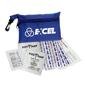 Zip Tote First Aid Kit - Recycled rPET & FDA Compliant