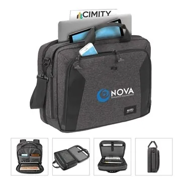 Image of 3 Promotional Solo NY Voyage Briefcase - TSA Friendly & Padded