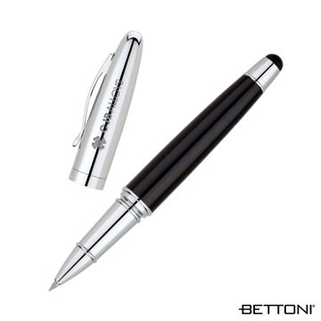 Brescia Bettoni Rollerball Pen & Stylus - Brass & Lacquered