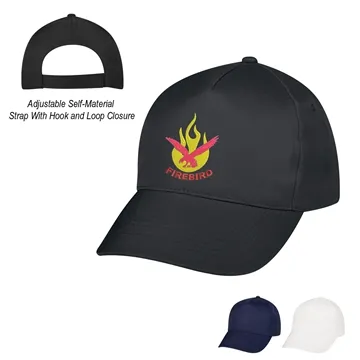 48 Promotional Econo Cap - Polyester & Structured