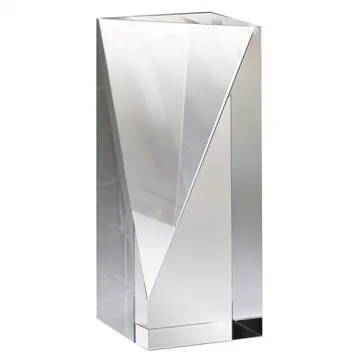 Calle Il Large Wedge Cut Block - Crystal