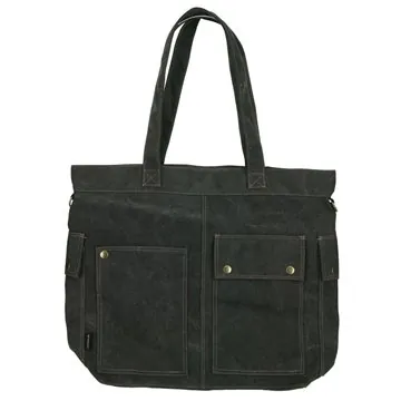 Image of 50 Promotional Savanah Fashion Tote - Multi-Pocket & Zip Closure