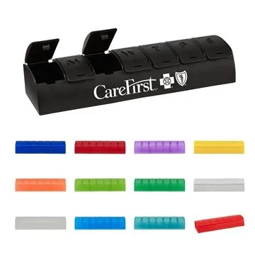 Image of 250 Custom Quick Care 7-Day Med Minder - Braille & Easy Open