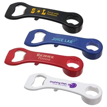 Image of 250 Promotional 4-In-1 Sure Grip Opener - Multi-Function & ...