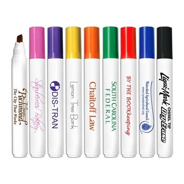 Chisel Tip Dry Erase Marker - USA Made - Non-Toxic