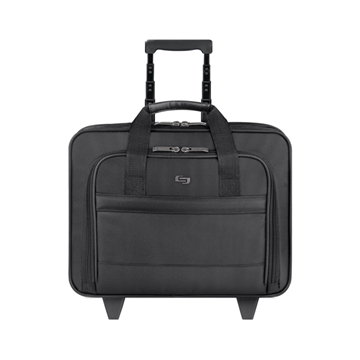 Image of 3 Custom Solo NY Carnegie Rolling Case - Laptop Compatible & 5yr ...