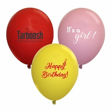 9 USA Standard Latex Balloon - Biodegradable
