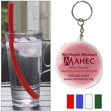 ECO STRAW 10 Reusable Silicone Straw - Food Grade
