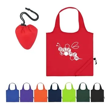 Image of 50 Customized Foldaway Tote Bag - 210D Polyester