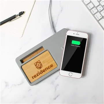 Image of 1 Custom Power Mantle - Wireless Charging & Bamboo