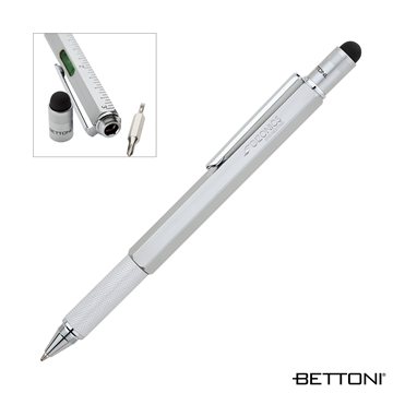 Bettoni® Barletta 5-in-1 Pen - Multi-Tool & Stylus