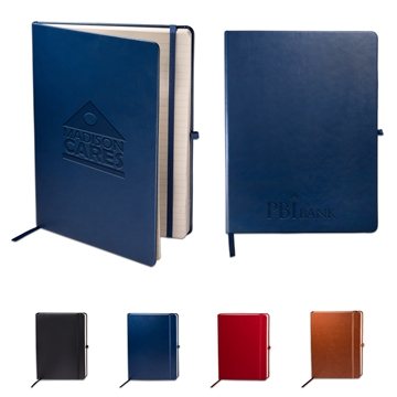 Image of 25 Promotional Leeman Tuscany Large Journal - Italian PU & ...