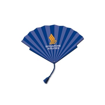Oriental Hand Fan Without A Stick - UV Coated