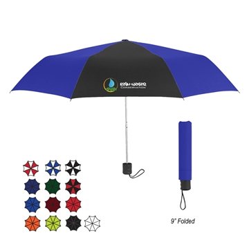 42 Arc Budget Telescopic Umbrella - Aluminum Frame