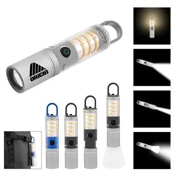 LED Lantern Flashlight With Carabiner