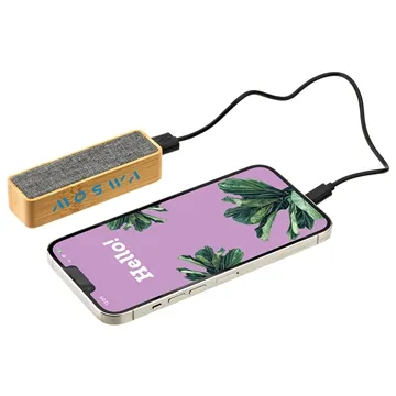 FSC® Bamboo/RPET 2000mAh Mini Power Bank