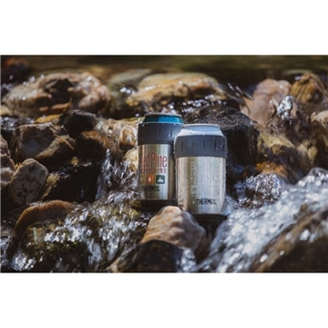 12 oz Thermos® Double Wall Stainless Steel Can Insulator - 3Hr Cold